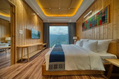 Tho Cam Bungalow Two Bedrooms Mountain View — Lady Hill Sapa Resort